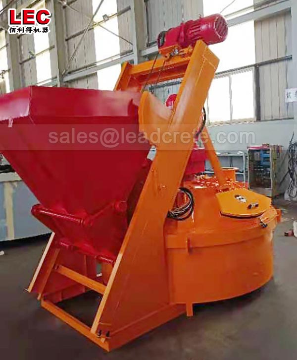 Self loading concrete mixer machine