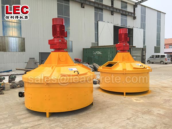 Shaft planetary concrete mixer for sale