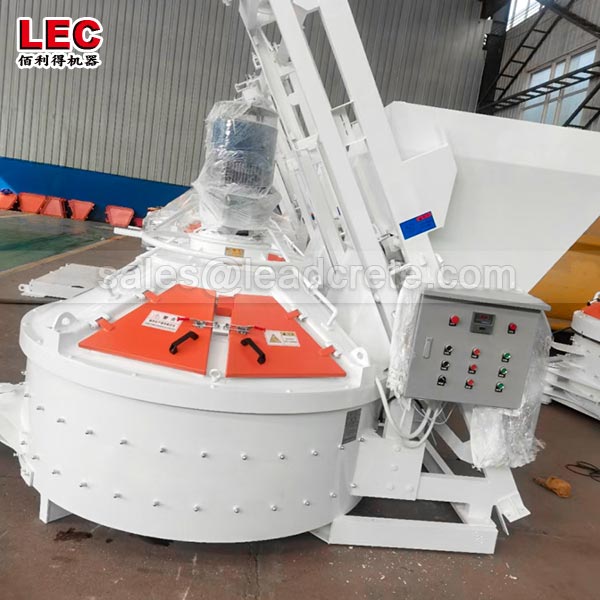 Small 350l pan concrete mixer