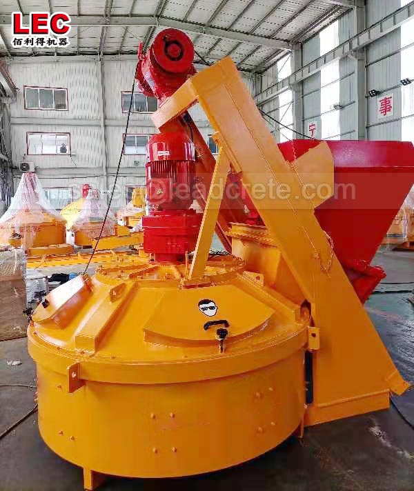 Vertical planetary concrete mixer for sale