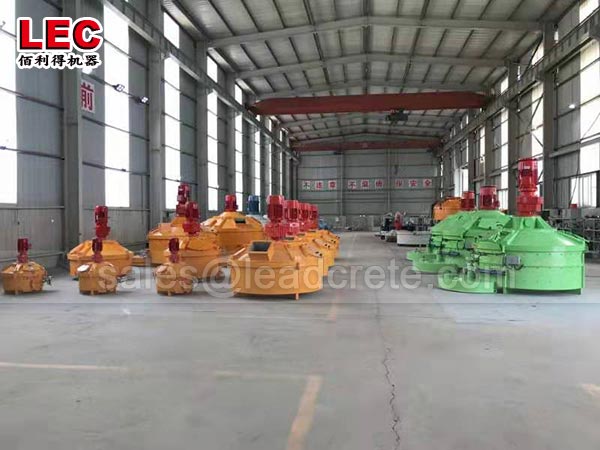 Concrete mixer produce precast concrete