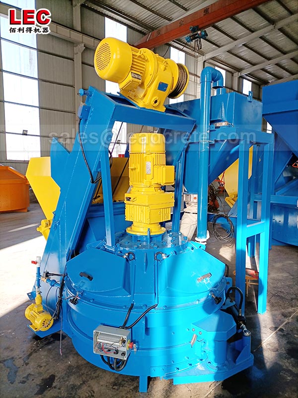 Concrete planetary mixer large capacity