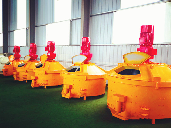 vertical shaft planetary mixer for concrete