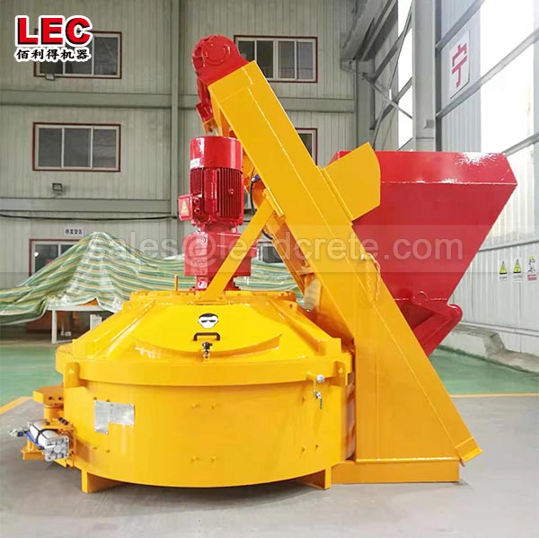 mixer for refractory material