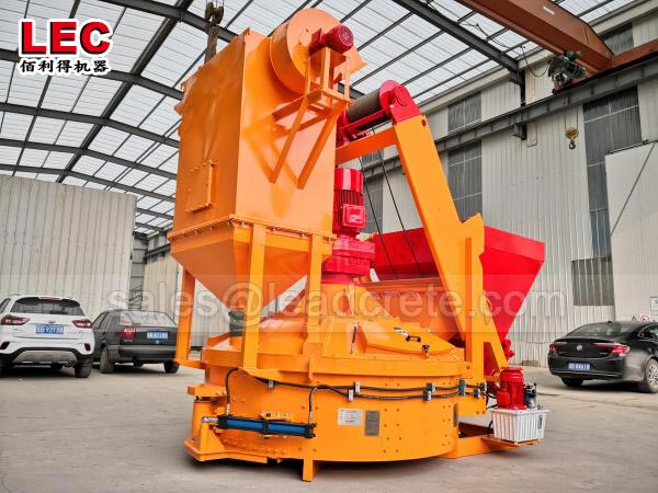 counter current mixer for monolithic refractory