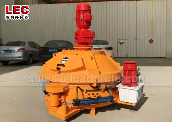 mixer for refractory material