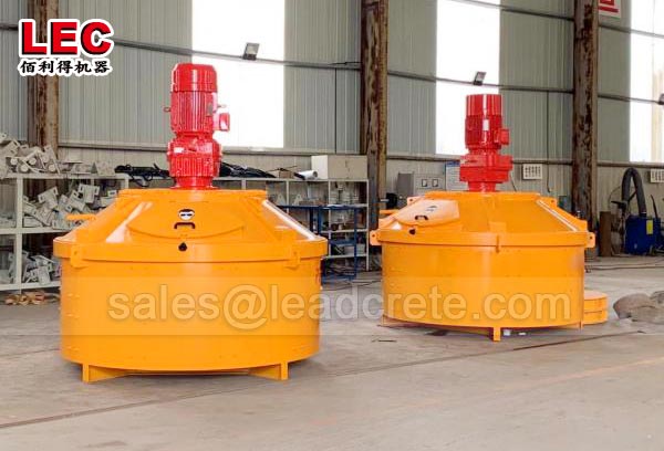 High Output Vertical Shaft Planetary Refractory Mixer for Concrete Block Making Machine Plant