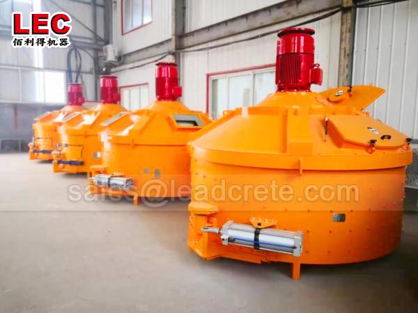 New Design High Output Planetary Refractory Mixer