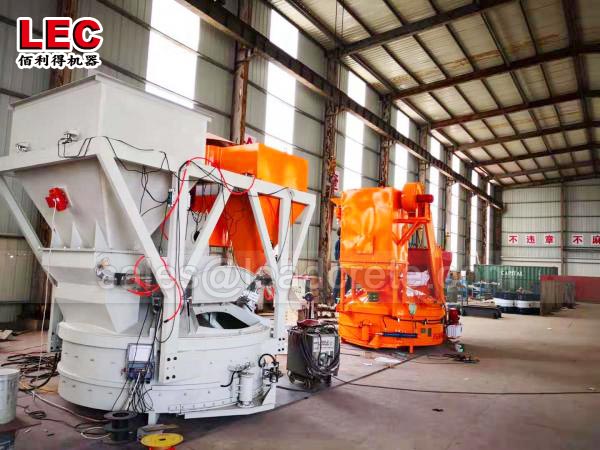 refractory mixer