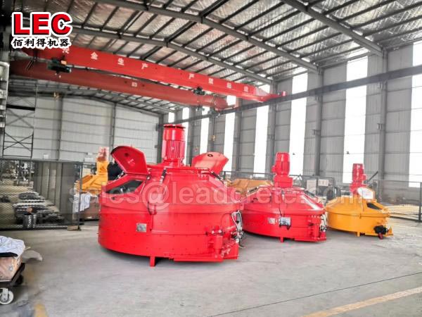 vertical shaft concrete mixers for ceramic raw materials