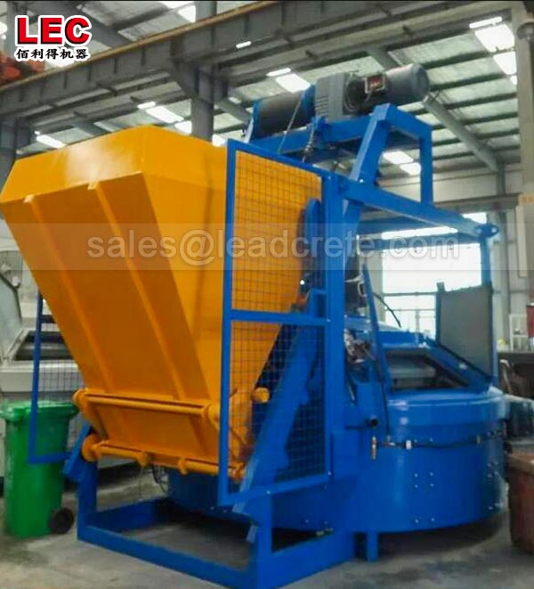 Planetary concrete mixer for chemical material