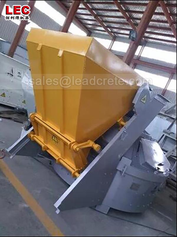 Planetary concrete mixer for concrete plant