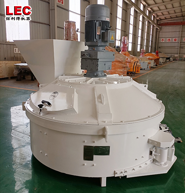 High efficient castable pan mixer