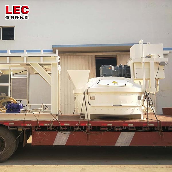 Electrical planetary concrete mixer for construction