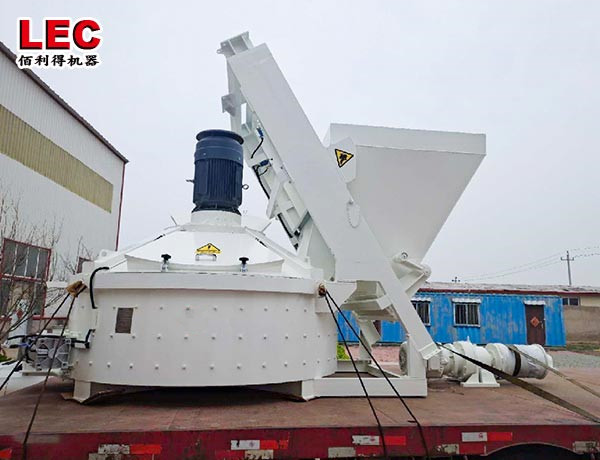 Electric 1000 liter planetary concrete mixer