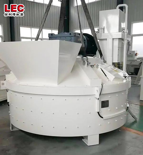 Planetary type mixer for concrete plant