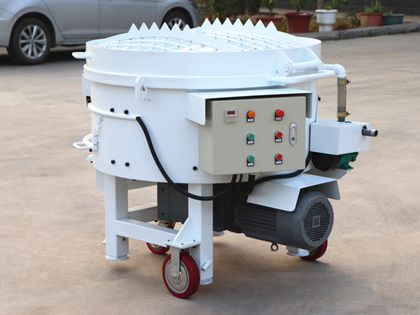 High alumina refractory pan mixer