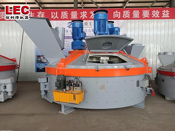 flow-current planetary mixer for refractory material and UHPC