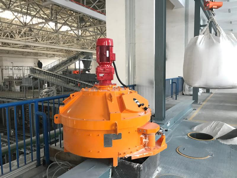 500L 500kg capacity planetary mixer for refractory material