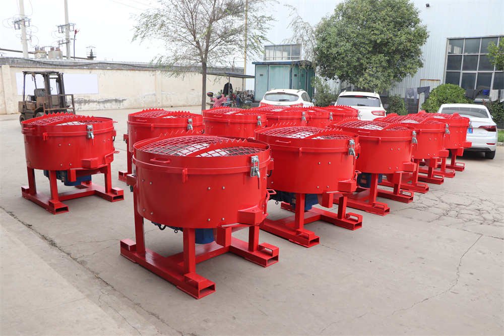1000liter capacity refractory castable mixer