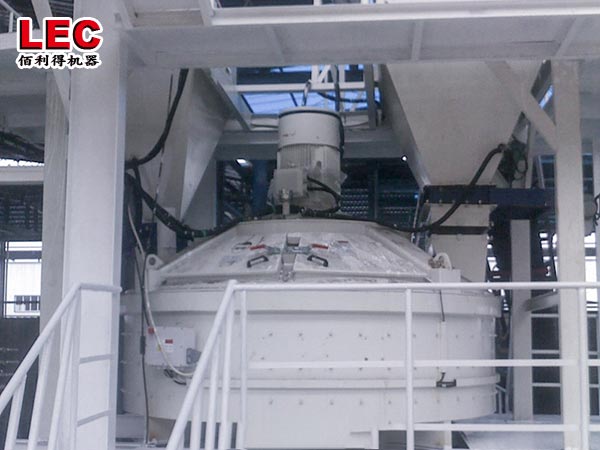 2000L planetary concrete mixer for concrete plant