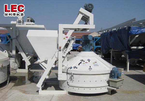 Industrial planetary concrete mixer