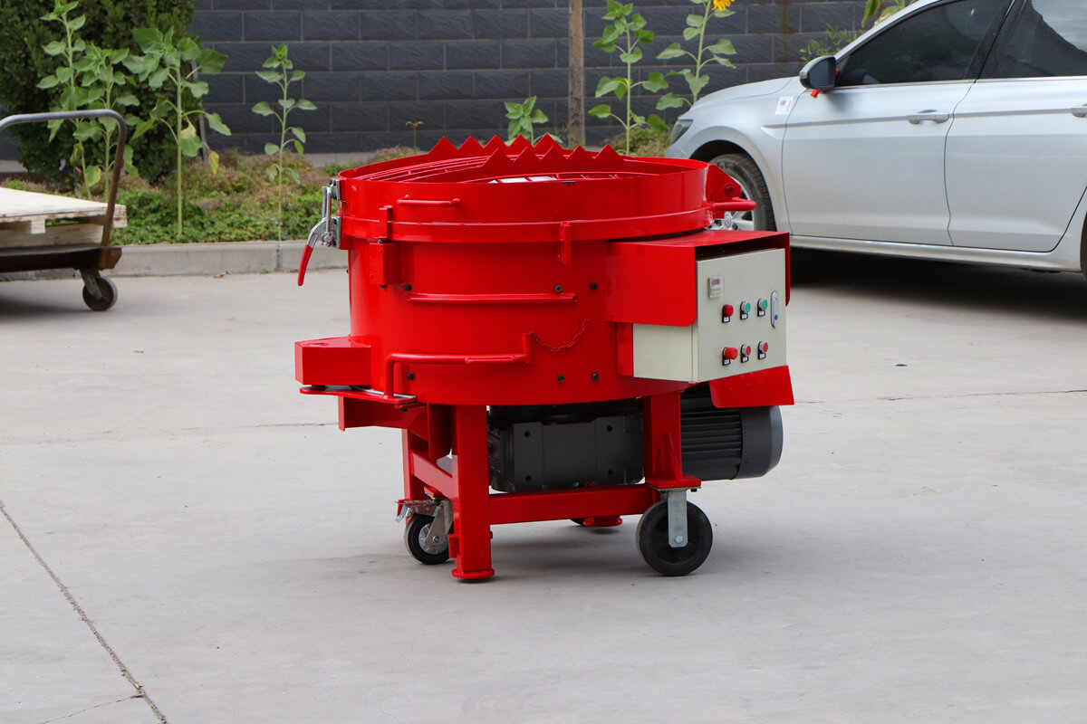 High alumina refractory pan mixer for sale