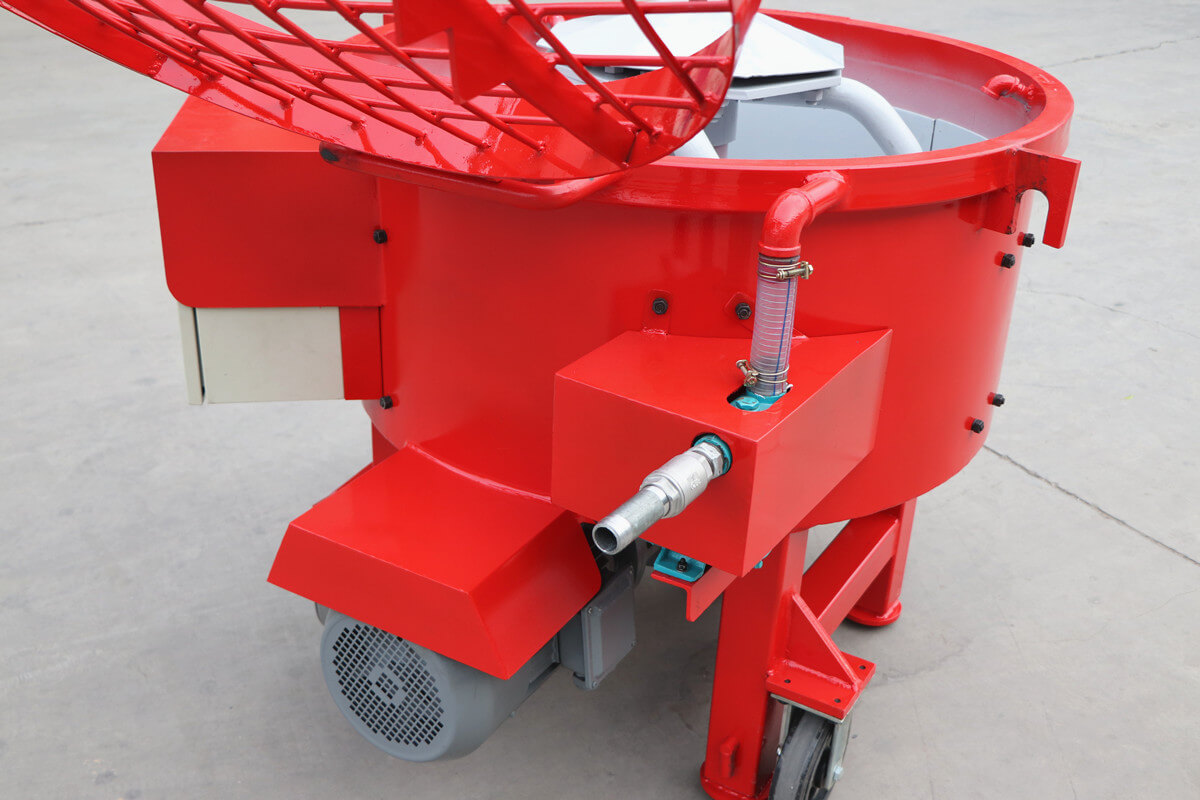 200kg high density material refractory castable pan mixer