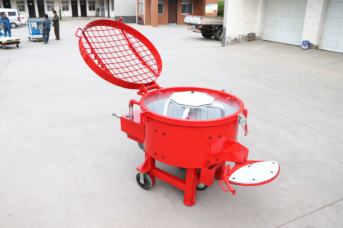 Mixing capacity 250kg castable pan refractory mixer