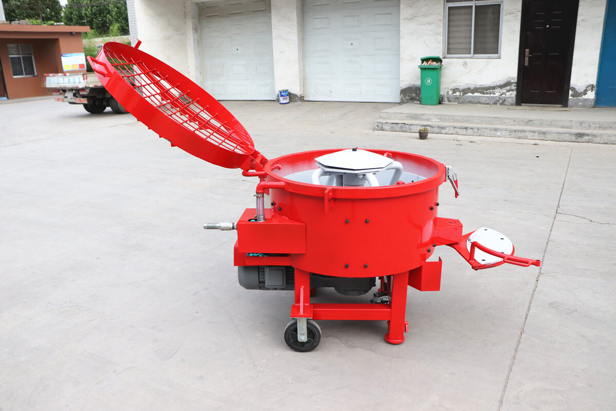 Mixing capacity 250kg castable pan refractory mixer