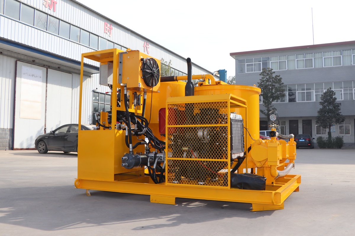 diesel grout plant for tunnel grouting work