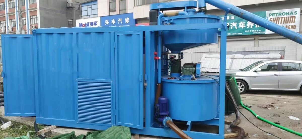 automated plant for manufacturing foam concrete blocks