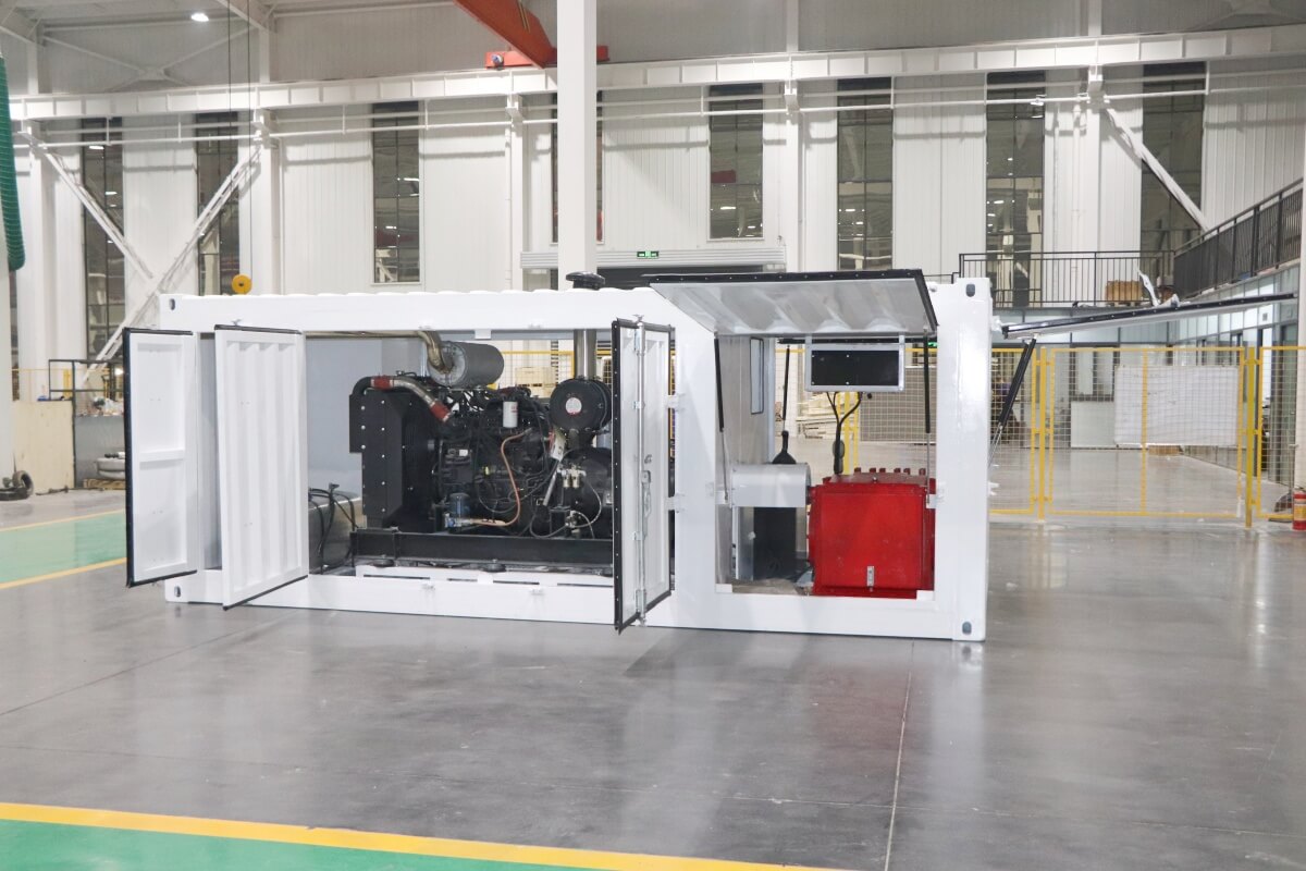 Container type high-pressure injection pump
