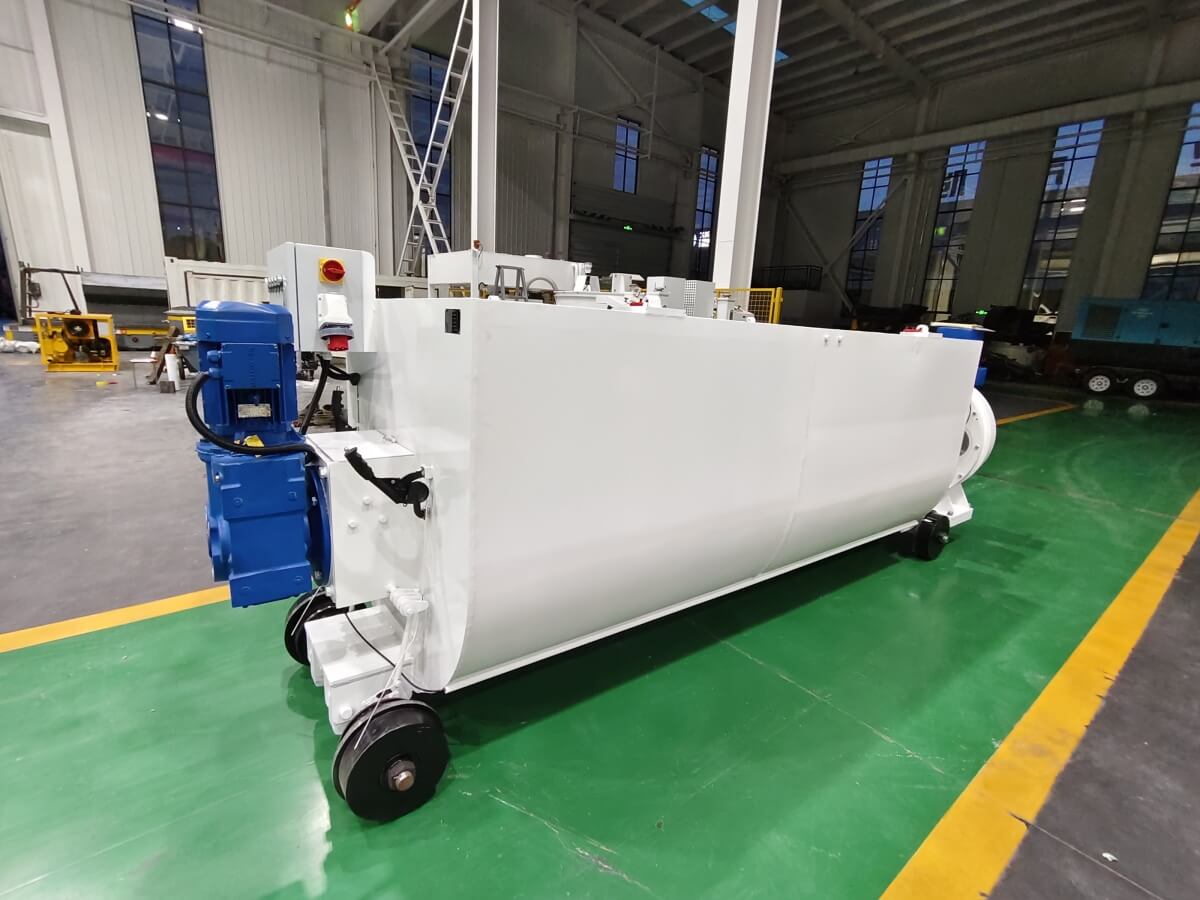 Squeesze type hose concrete pump