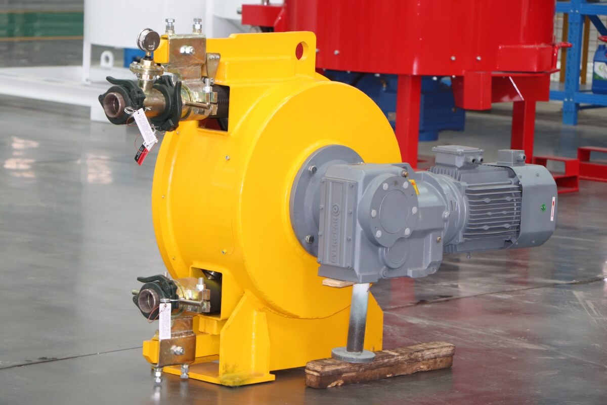 Hose peristaltic transfer pump