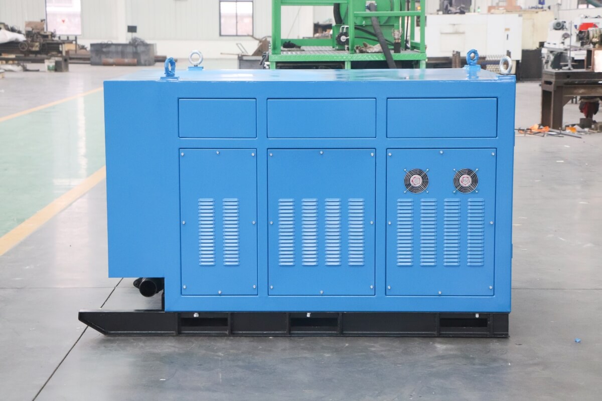 High pressure grouting pump for foundation reinforcement