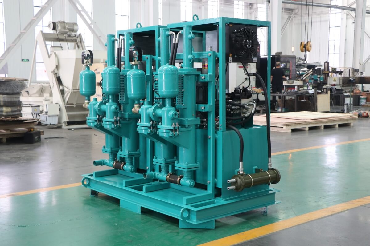 double plunger injection system