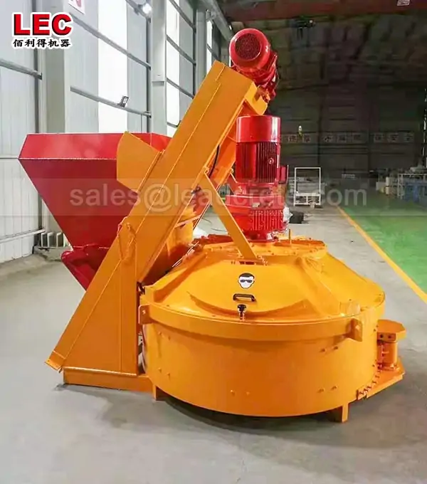 1.5cbm vertical-shaft planetary concrete mixer