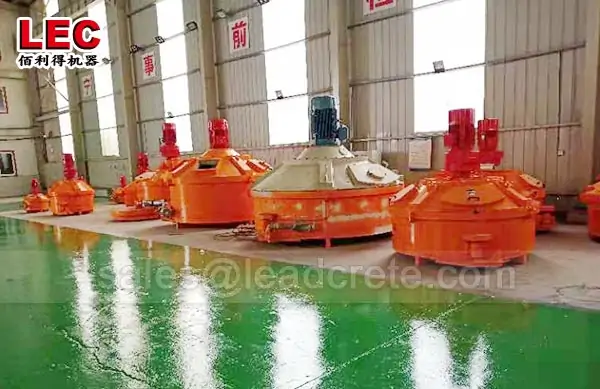 Concrete mixer vertical electric