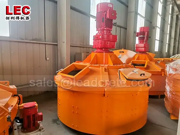 Planetary concrete pan mixer machine for sale