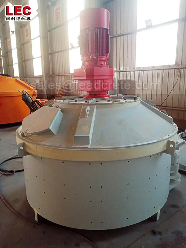 Concrete planetary mixer large capacity