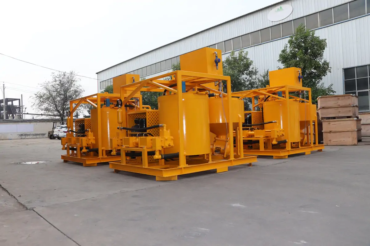 Customizable Grout Pump Station