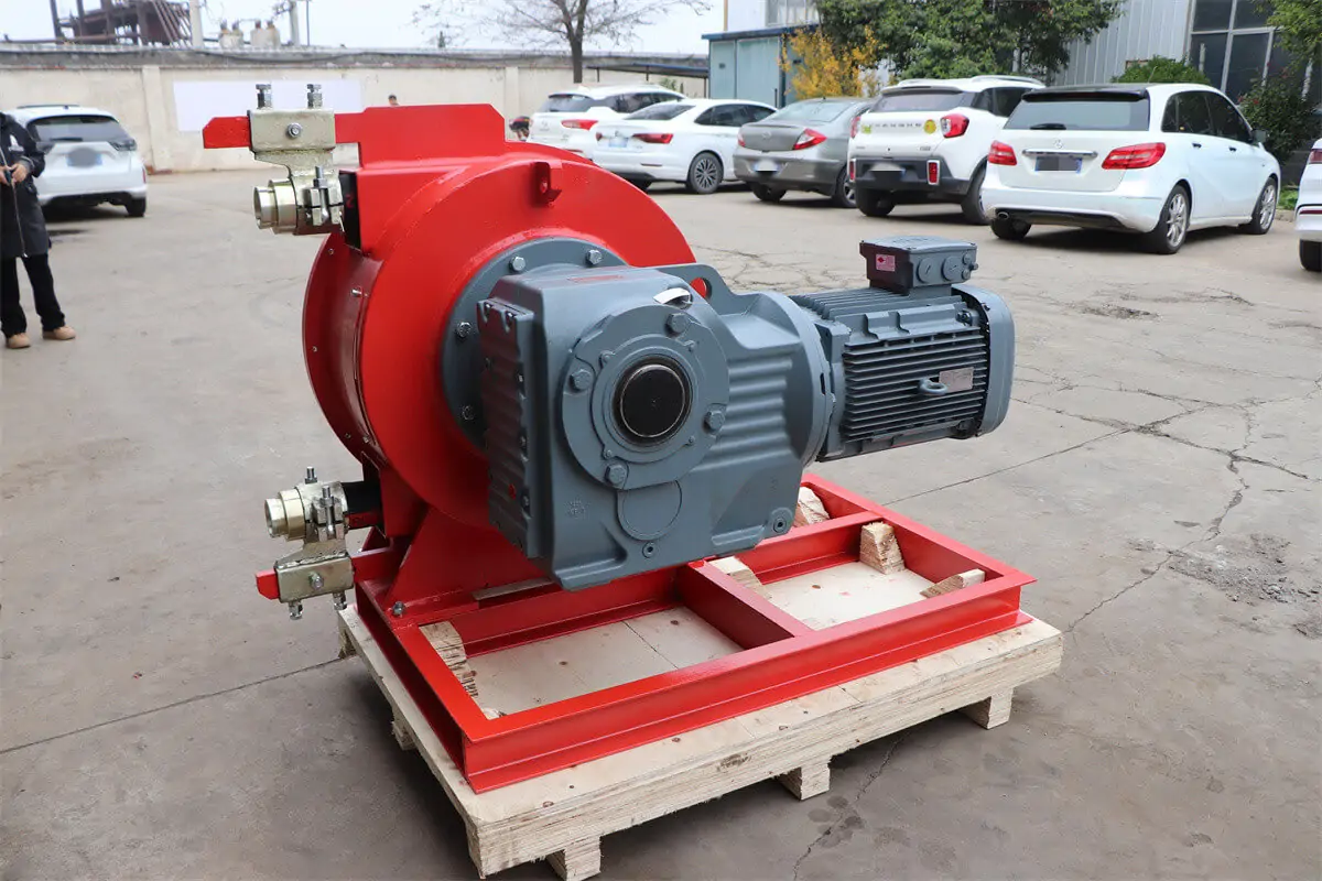 Lightweight Concrete Use Industrial Peristaltic Squeeze Hose Pump