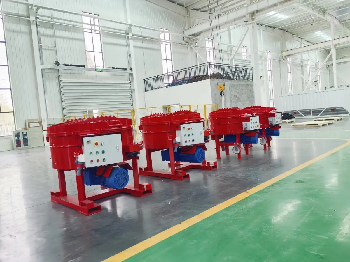 Small refractory pan mixer for sale