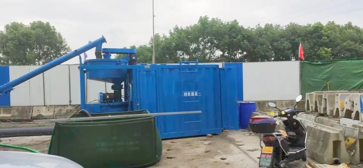 CLC foam concrete plant