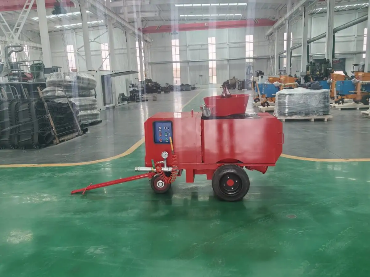 Guniting machine for refractory works