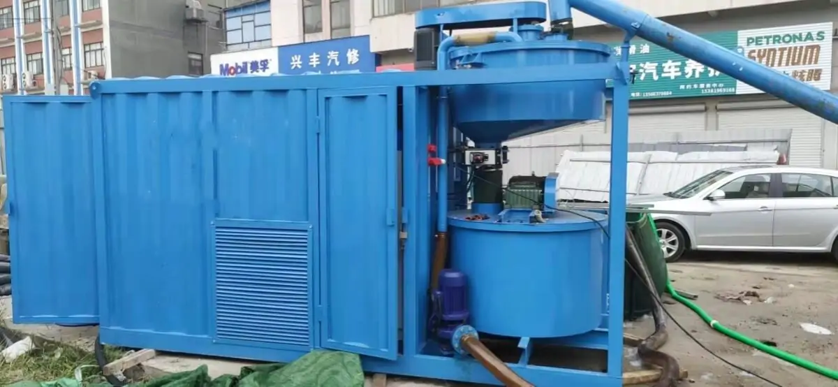 Automated plant for manufacturing foam concrete blocks