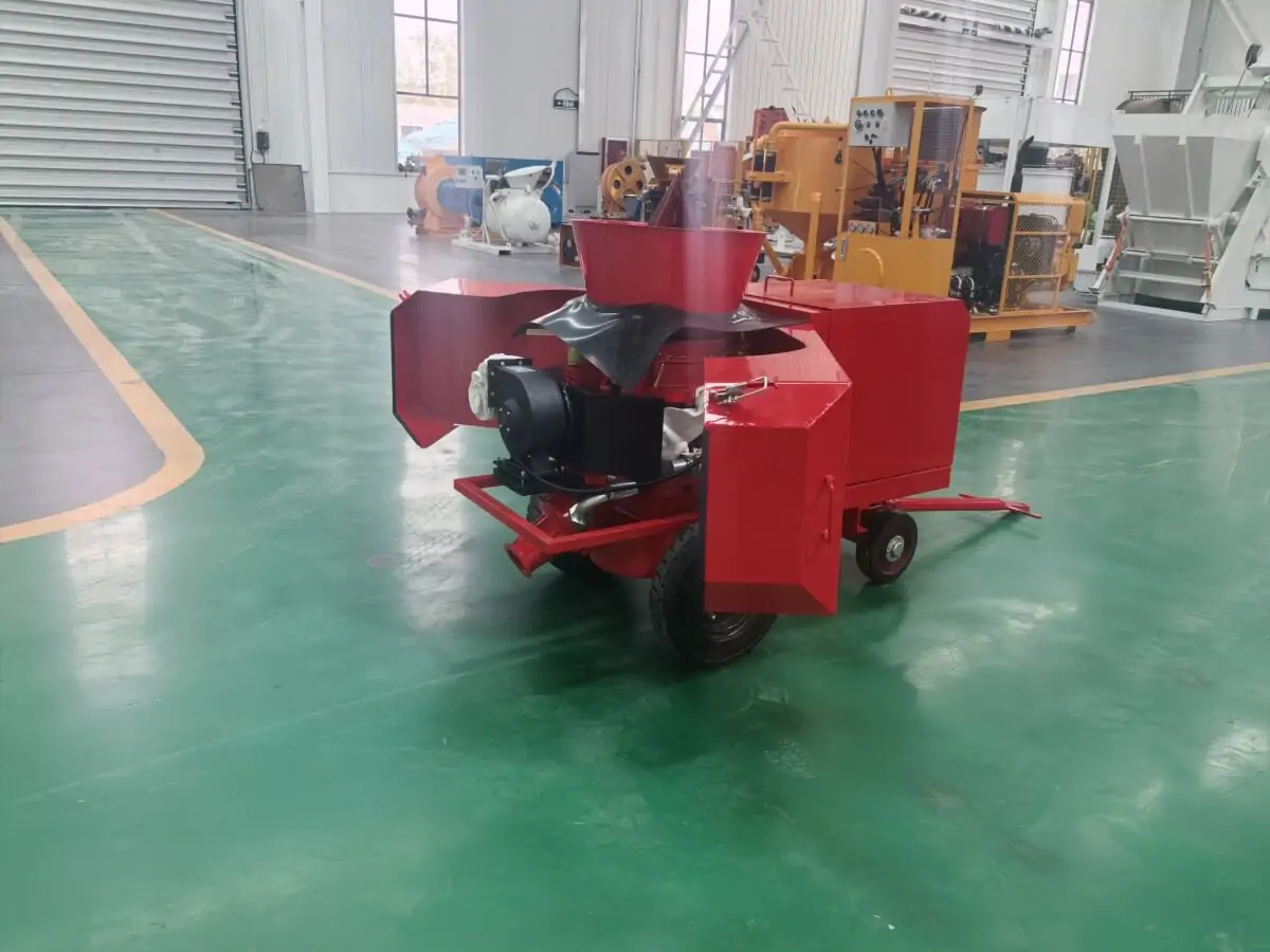 Guniting machine for refractory works