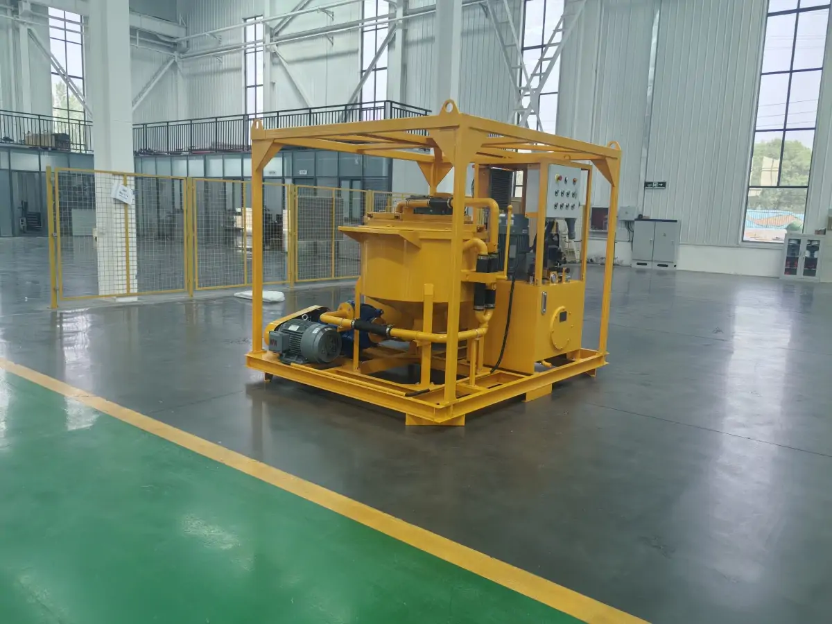 Injection plant