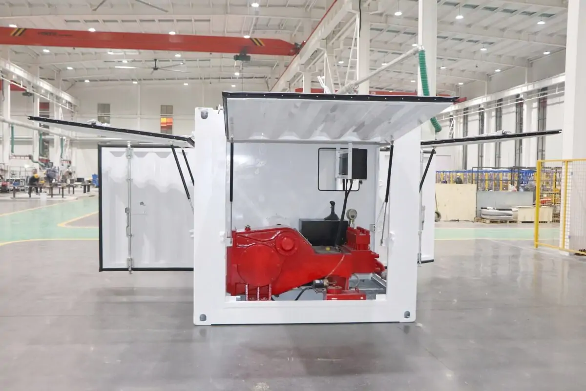 Jet grouting triplex pump